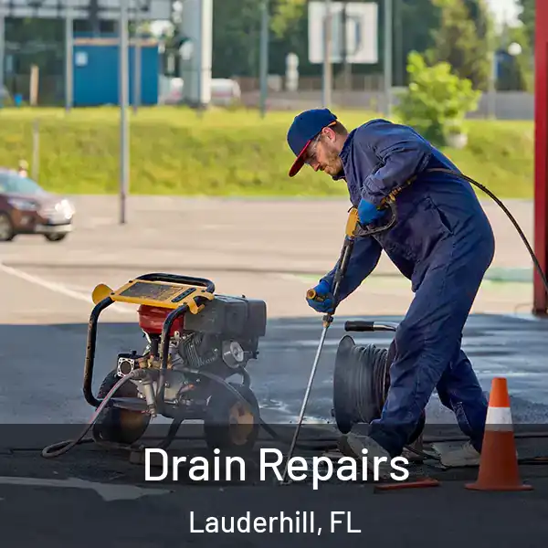  Drain Repairs Lauderhill, FL