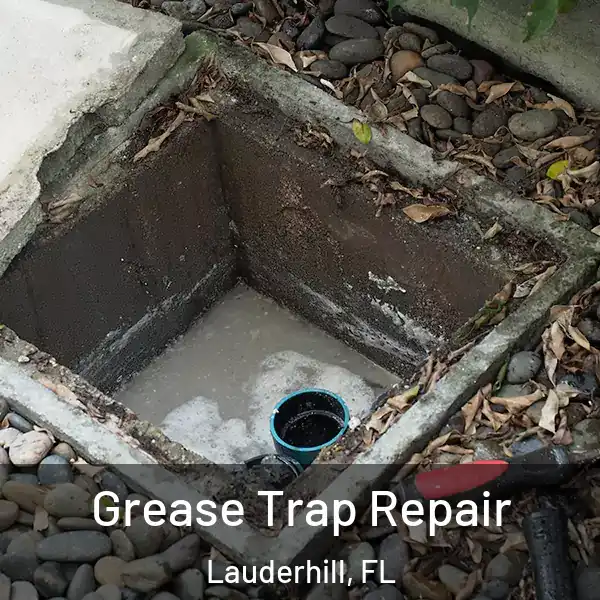  Grease Trap Repair Lauderhill, FL
