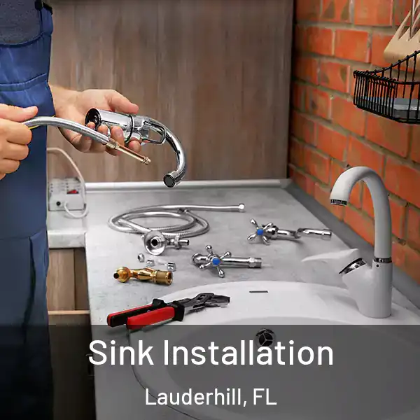  Sink Installation Lauderhill, FL