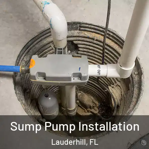  Sump Pump Installation Lauderhill, FL