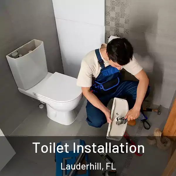  Toilet Installation Lauderhill, FL