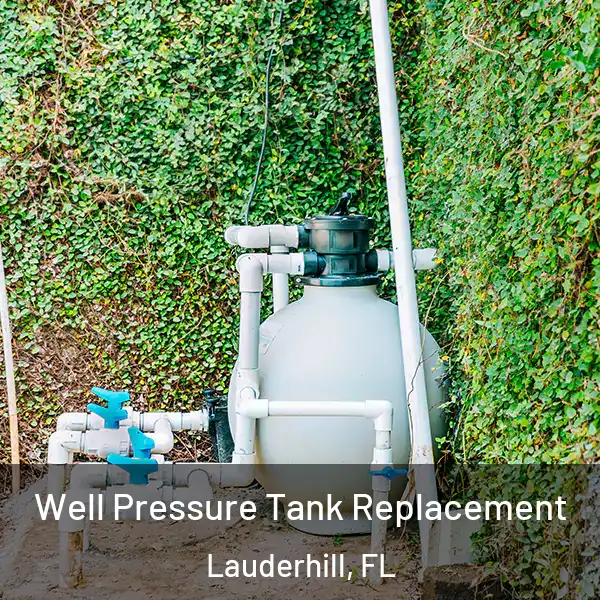  Well Pressure Tank Replacement Lauderhill, FL