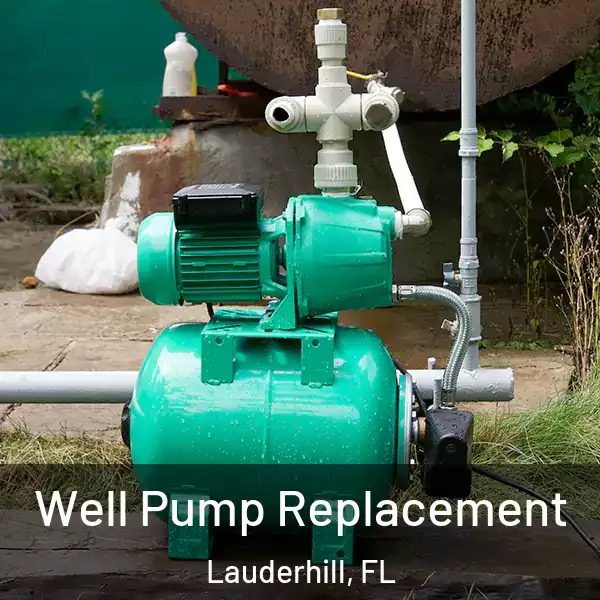  Well Pump Replacement Lauderhill, FL